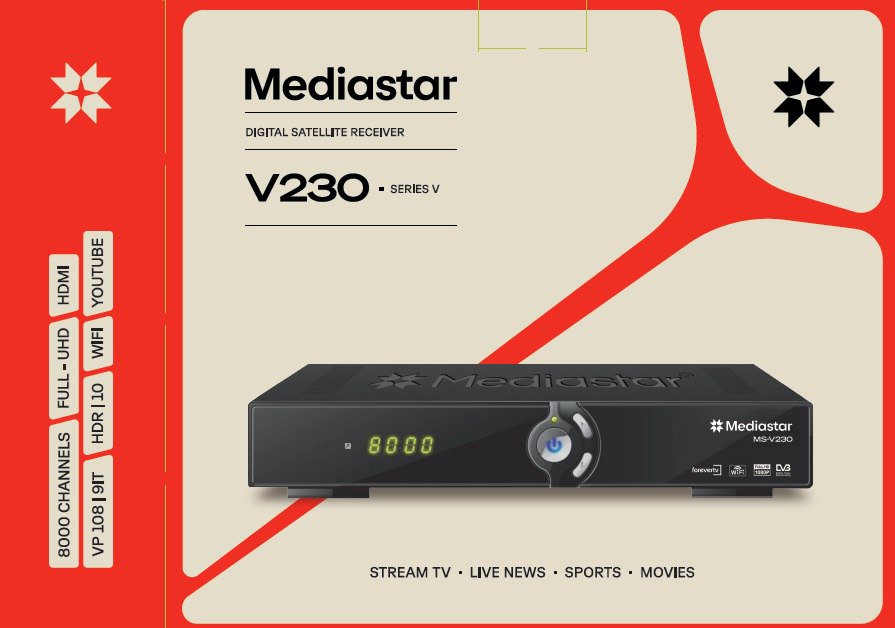 رسیور مدیا استار مدل MS-V230