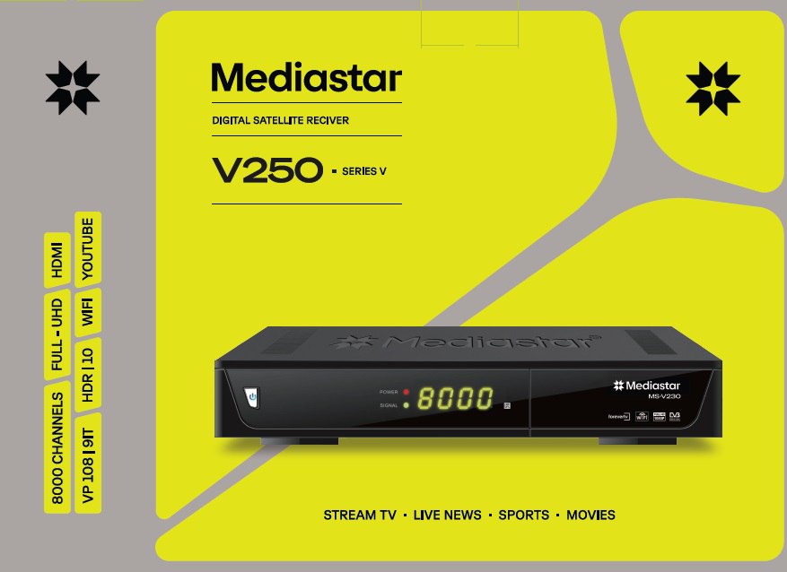 رسیور مدیا استار مدل MS-V250
