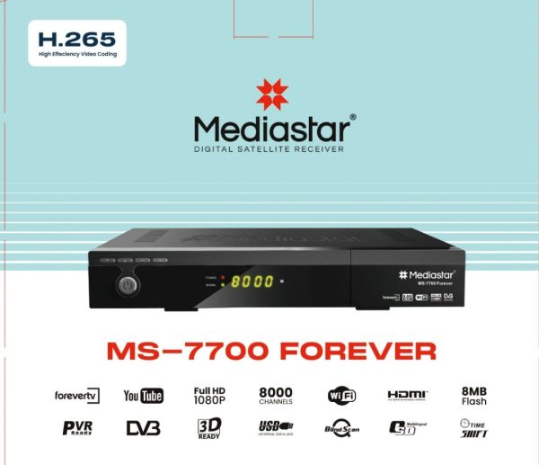 رسیور مدیا استار مدل MS-7700 Forever